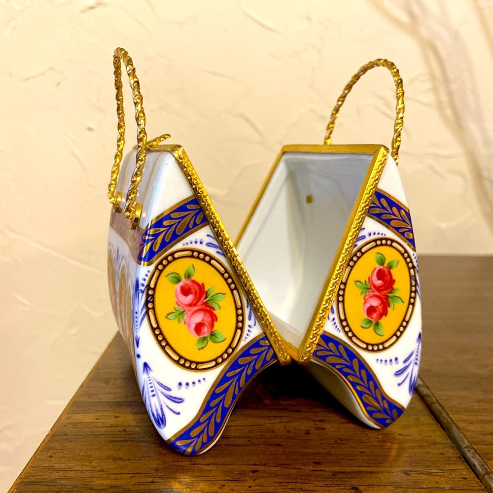Beautiful HANDBAG/PURSE Hinged Trinket Box Vintage 1970’s 4” - Picture 9 of 10